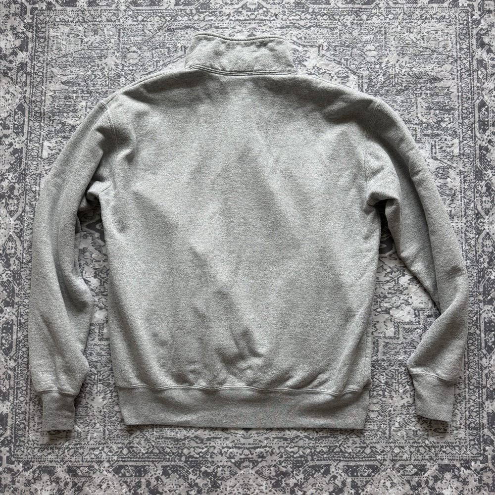 Champion Pepperdine University Waves Eco Fleece 1/4 Zip Sweatshirt Gray Large - Picture 13 of 13
